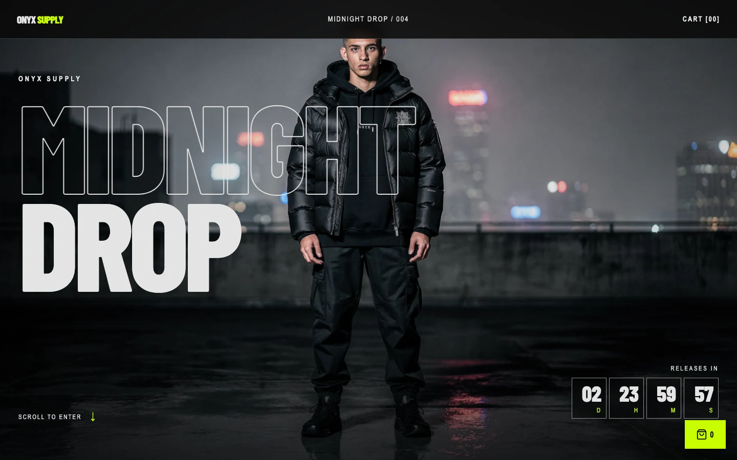 ONYX SUPPLY website preview