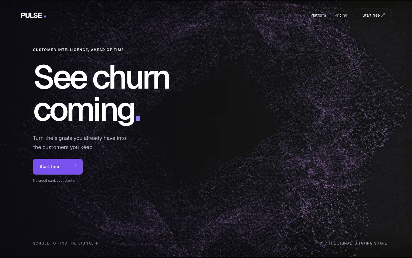 PULSE website preview