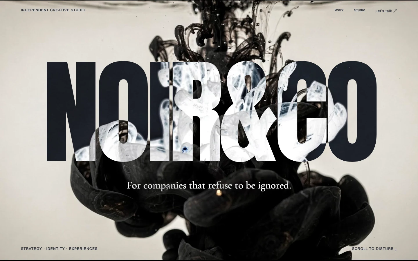 NOIR&CO website preview